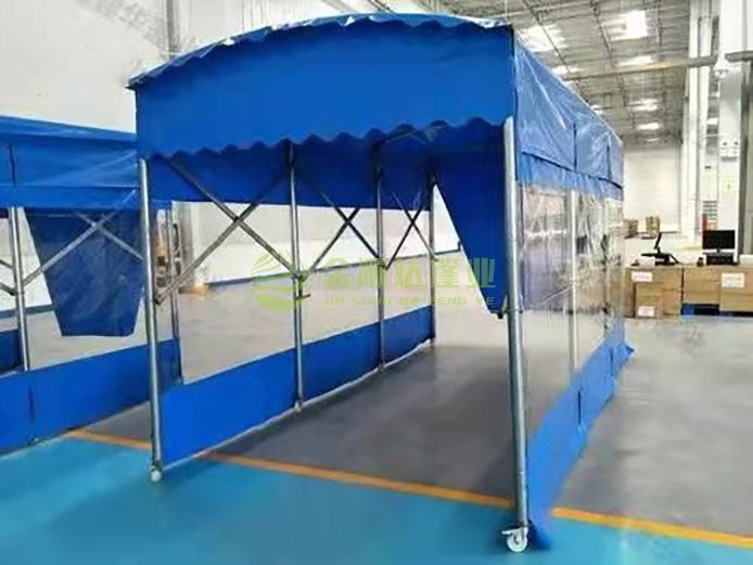侧立展示篷