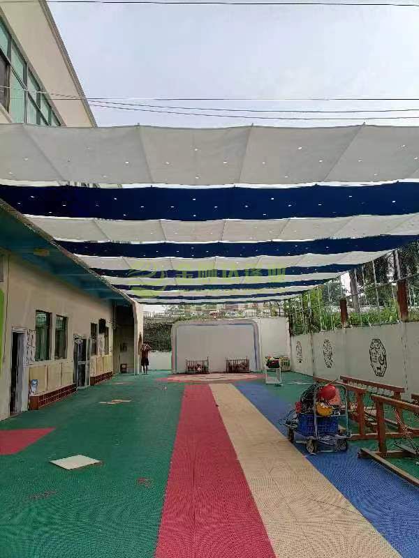 江西九江市幼儿园遮阳棚