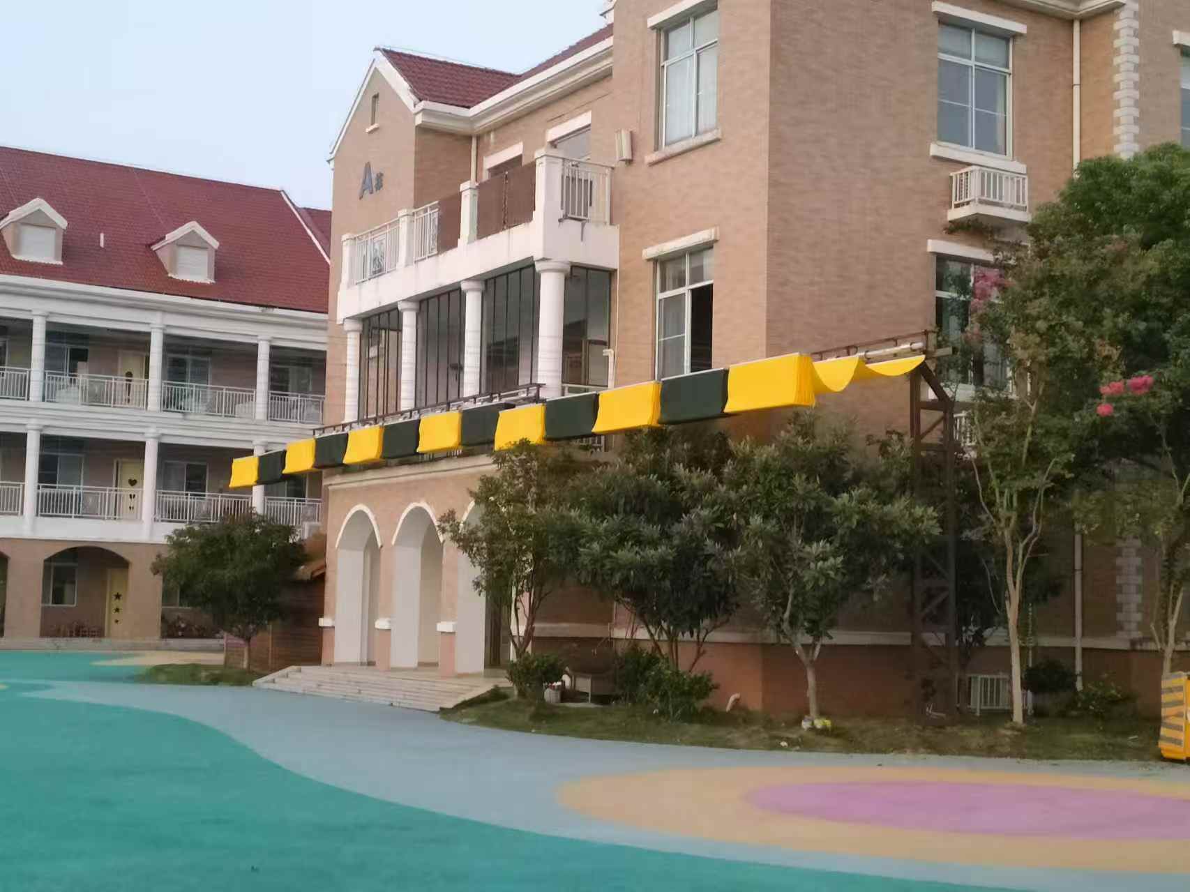江西九江市幼儿园遮阳棚