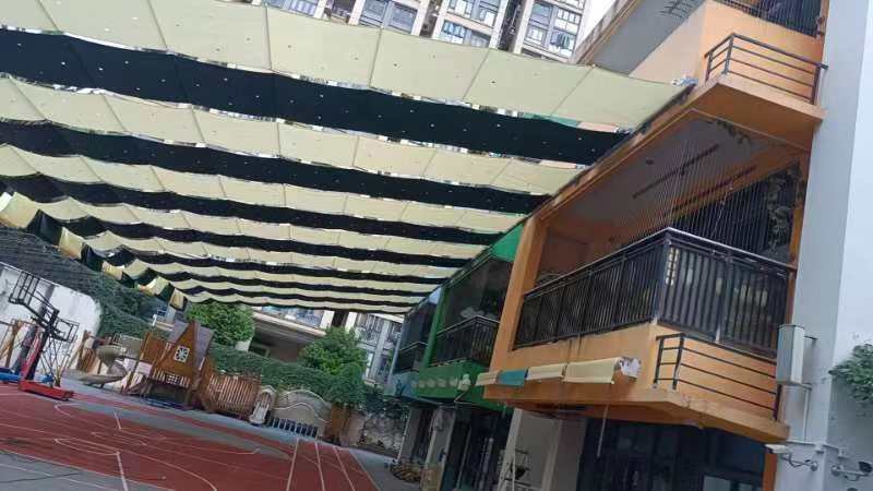 南山冠名雅苑幼儿园遮阳棚